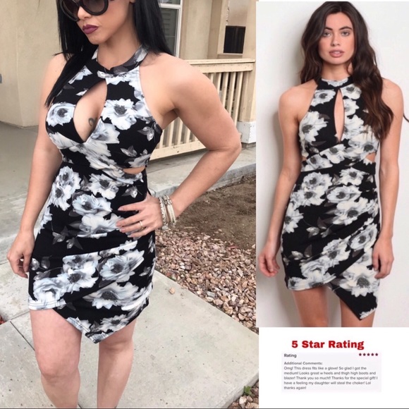 5 ⭐️ Tropical Wind - Bodycon Dress - Picture 2 of 8